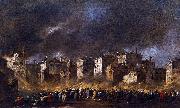 Francesco Guardi, Fire in the San Marcuola Oil Depot